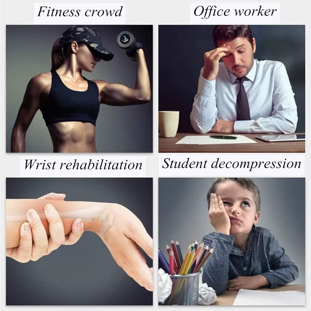 Self-Starting Gyro Ball Wrist Power Trainer – Forearm Exerciser & Wrist Strengthening Device for Arm and Finger Training